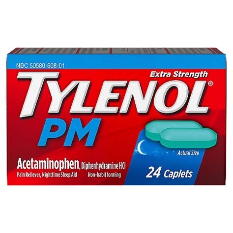 Tylenol PM Extra Strength – 24 Caplets