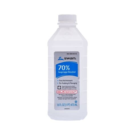 Alcohol Isopropílico 70 % – Botella 16 oz (473 ml)