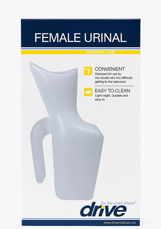 Urinario Femenino Drive Medical – Portátil, Liviano y Fácil de Limpiar