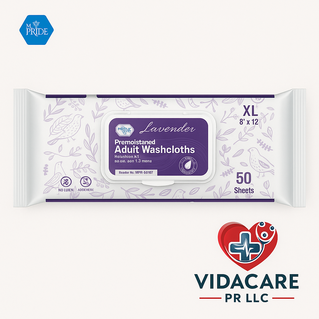TOALLAS HÚMEDAS PARA ADULTO (LAVANDA)