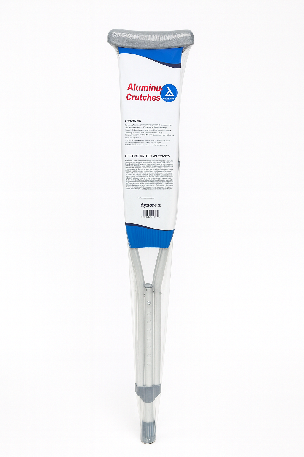 Muletas de Aluminio Juveniles Dynarex – Ajustables y Livianas (Par)