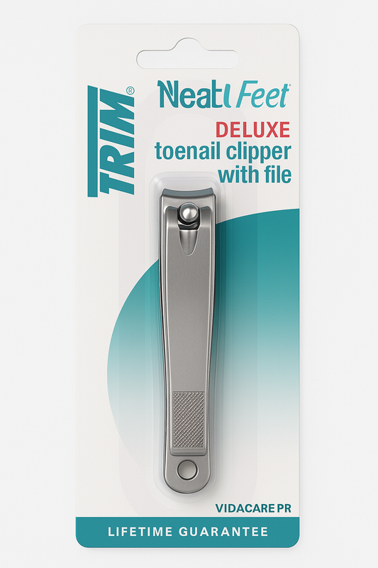 Trim NeatFeet Cortauñas de Pie Deluxe con Lima – 1 u.