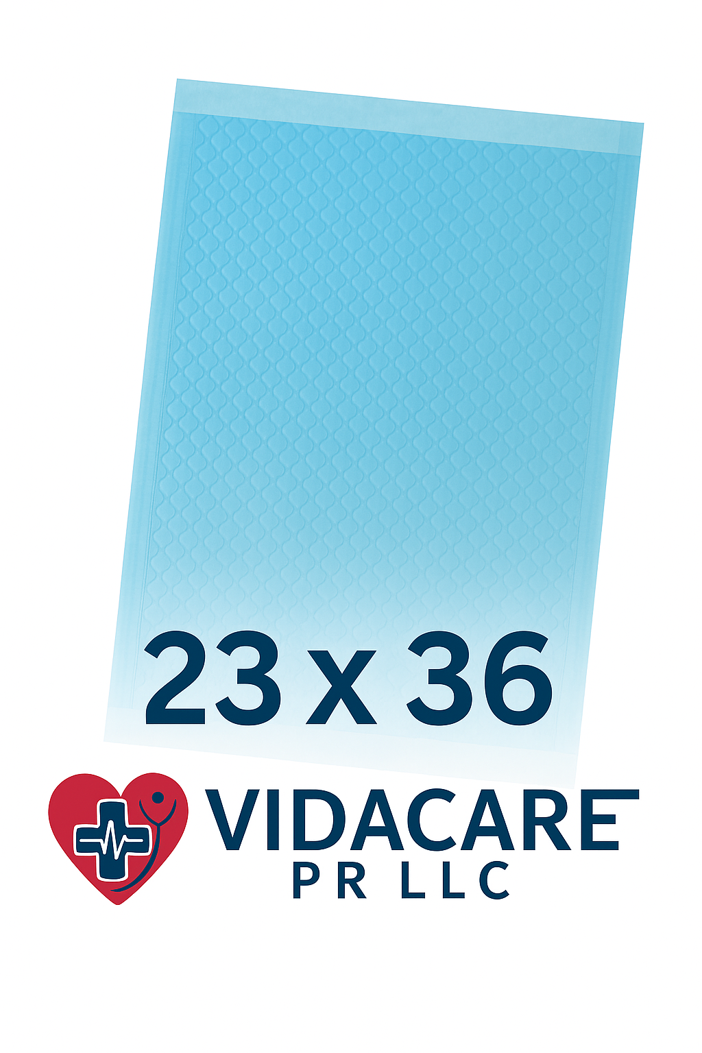 Underpad Desechable 23 x 36 | Alta Absorción | PAQUETE DE 10 UNIDADES VIDACARE PR LLC