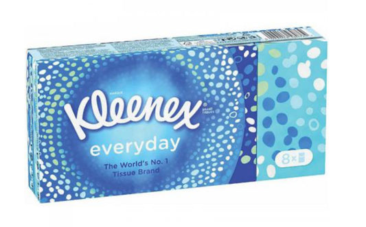 Kleenex Everyday Pocket Tissues – 8 Paquetes