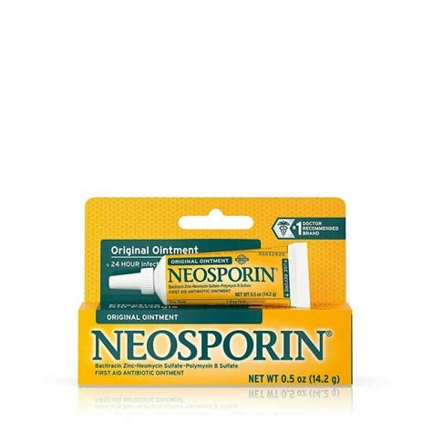 Neosporin Original Ointment – 0.5 oz (14 g) – Triple Antibiotic