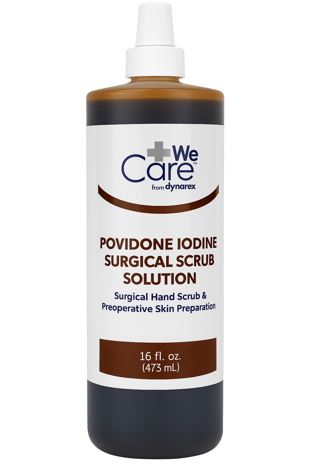 WeCare Solución Antiséptica de Yodo Povidona 16 oz – Dynarex