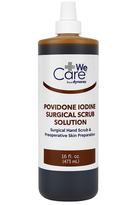 WeCare Solución Antiséptica de Yodo Povidona 16 oz – Dynarex