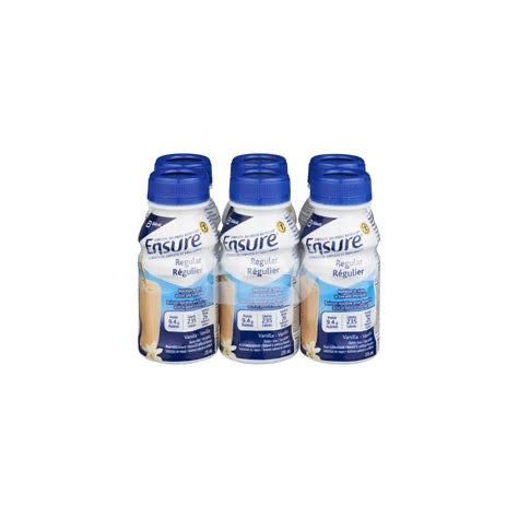 Ensure Original Vanilla – Pack de 6 botellas (8 oz / 237 ml)