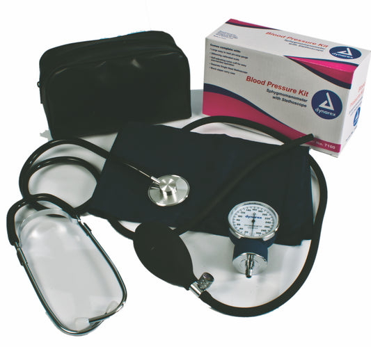 Kit de Presión Arterial Dynarex 7100 – Incluye Estetoscopio y Manguito Adulto