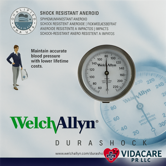 Tensiómetro Welch Allyn DuraShock – Aneroide Resistente a Impactos