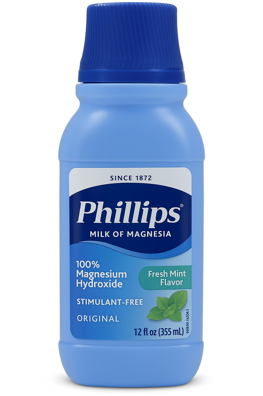 Phillips Milk of Magnesia Fresh Mint 12 oz (355 ml)