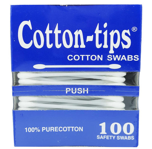 Cotton-Tips Cotton Swabs 100 unidades – 100% Algodón Puro