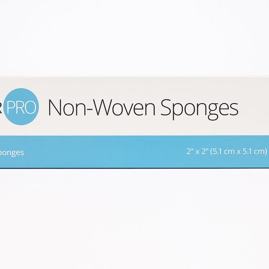 CURPRO Non-Woven Sponges 2” x 2” – 4 Ply (200 unidades)