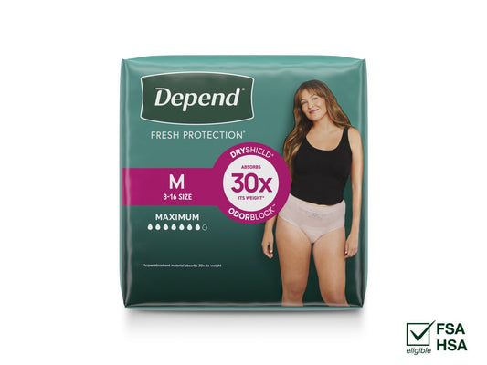 Depend Fresh Protection M (18 unidades) •