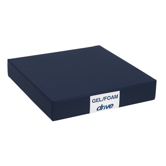 Cojín Ortopédico Drive Gel/Foam 22x18x3 – Antiescaras y Máxima Comodidad