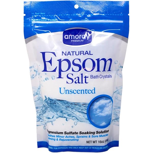 Sal Epsom (Magnesium Sulfate USP) 16 oz