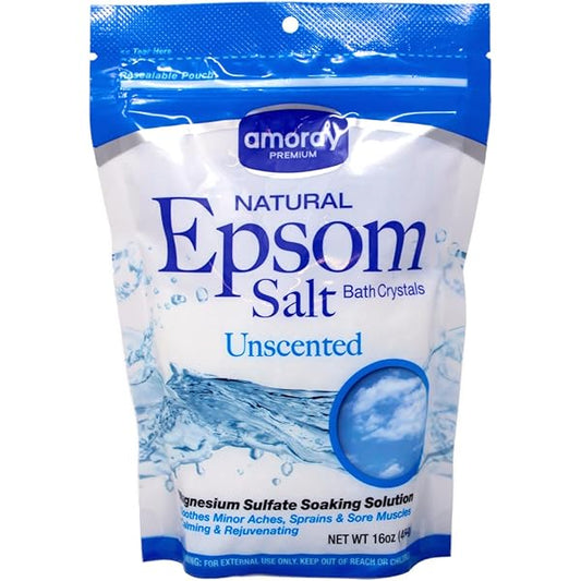 Sal Epsom (Magnesium Sulfate USP) 16 oz