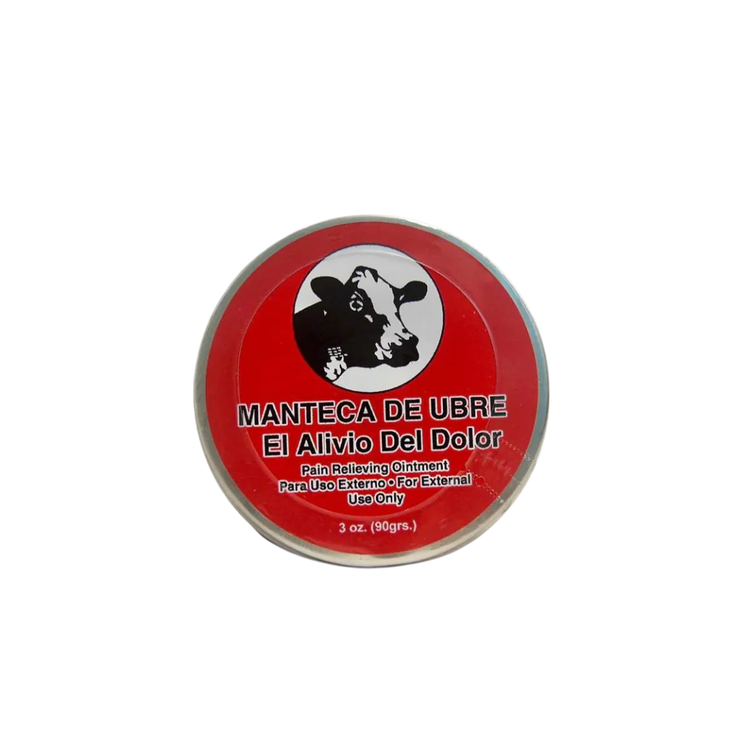 Manteca de Ubre — Alivio del Dolor 3 oz (90grs)..