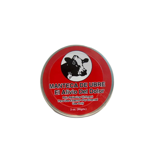 Manteca de Ubre — Alivio del Dolor 3 oz (90grs)..